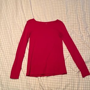 J Crew Factory red artist tee size medium